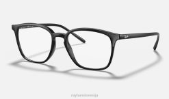 sl Ray-Ban moški rb7185 očala polirana črna VB062415