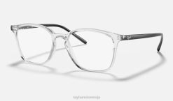 sl Ray-Ban moški rb7185 očala polirano prozorno VB062417