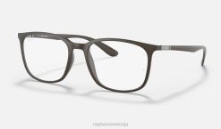 sl Ray-Ban moški rb7199 optika očala mat rjava VB061975