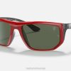 sl Ray-Ban moški rb8361m zbirka scuderia ferrari sončna očala polirana rdeča/temno zelena VB061449