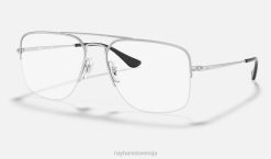 sl Ray-Ban moški splošna optika pogleda očala polirano srebro VB062522