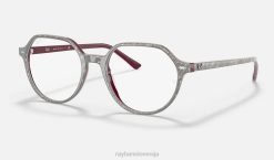 sl Ray-Ban moški thalia optika očala polirana siva VB061667