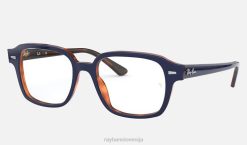sl Ray-Ban moški tucson optika očala polirana modra na havani VB062355