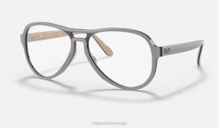 sl Ray-Ban moški vagabundska optika očala polirana svetlo siva VB061963