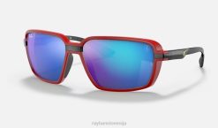 sl Ray-Ban moški zbirka rb8360m scuderia ferrari sončna očala mat rdeča/modra VB061365