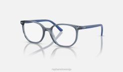 sl Ray-Ban otroci elliot optika očala polirana prozorno modra VB062658