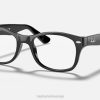 sl Ray-Ban otroci optika rb1528 očala polirana črna VB062677