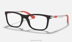 sl Ray-Ban otroci optika rb1549 očala mat črna VB062641