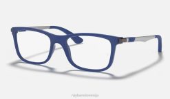 sl Ray-Ban otroci optika rb1549 očala mat modra VB062642