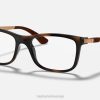 sl Ray-Ban otroci optika rb1549 očala polirana havana VB062644
