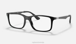 sl Ray-Ban otroci optika rb1570 očala polirana črna VB062780