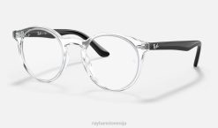 sl Ray-Ban otroci optika rb1594 očala polirano prozorno VB062655
