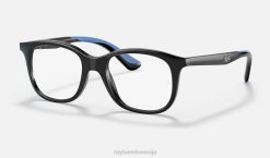 sl Ray-Ban otroci optika rb1604 očala polirana črna VB062737