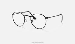 sl Ray-Ban ženske okrogla kovinska optika očala mat črna VB062536