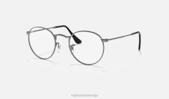 sl Ray-Ban ženske okrogla kovinska optika očala mat gunmetal VB062538