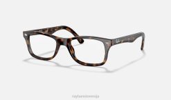 sl Ray-Ban ženske optika rb5228 očala polirana temna havana VB062549