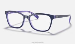 sl Ray-Ban ženske optika rb5362 očala polirana modra VB062609