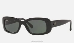 sl Ray-Ban ženske rb4122 sončna očala polirano črno/zeleno VB061568