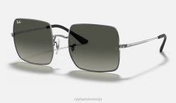 sl Ray-Ban ženske trg 1971 zbirka sončna očala polirana gunmetal/siva VB061582